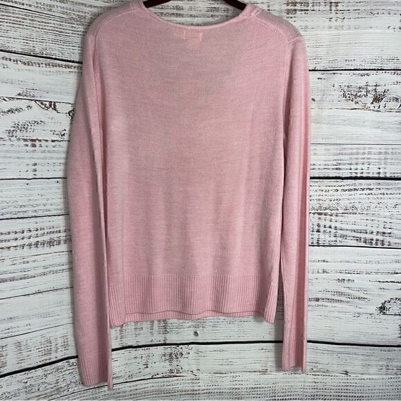 Vintage G.H. Bass & Company sweater Womens Sz M scoop neck ultra soft Hong Kong - Picture 4 of 11